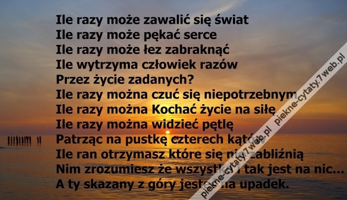 Ile razy.